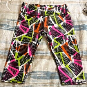 Fabletics Vibrant Geometric Print Leggings
